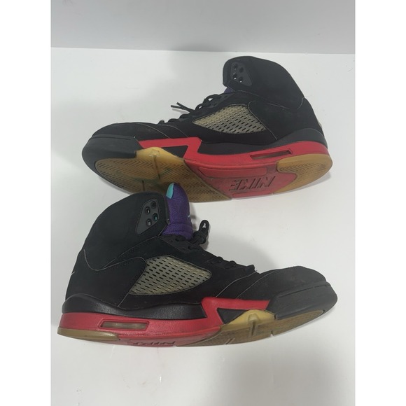 Air Jordan 5 Retro Top‎ 3 Size 10.5 Used Condition CZ7186-001 main image 6